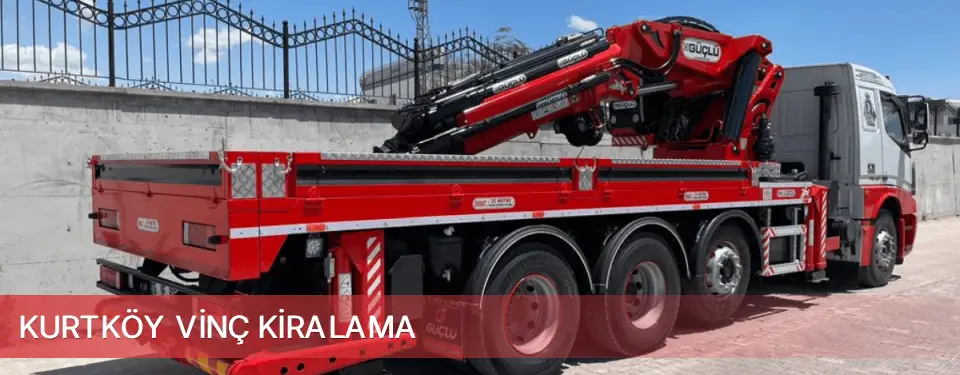 Kurtköy İlçemi Vinç Kiralama